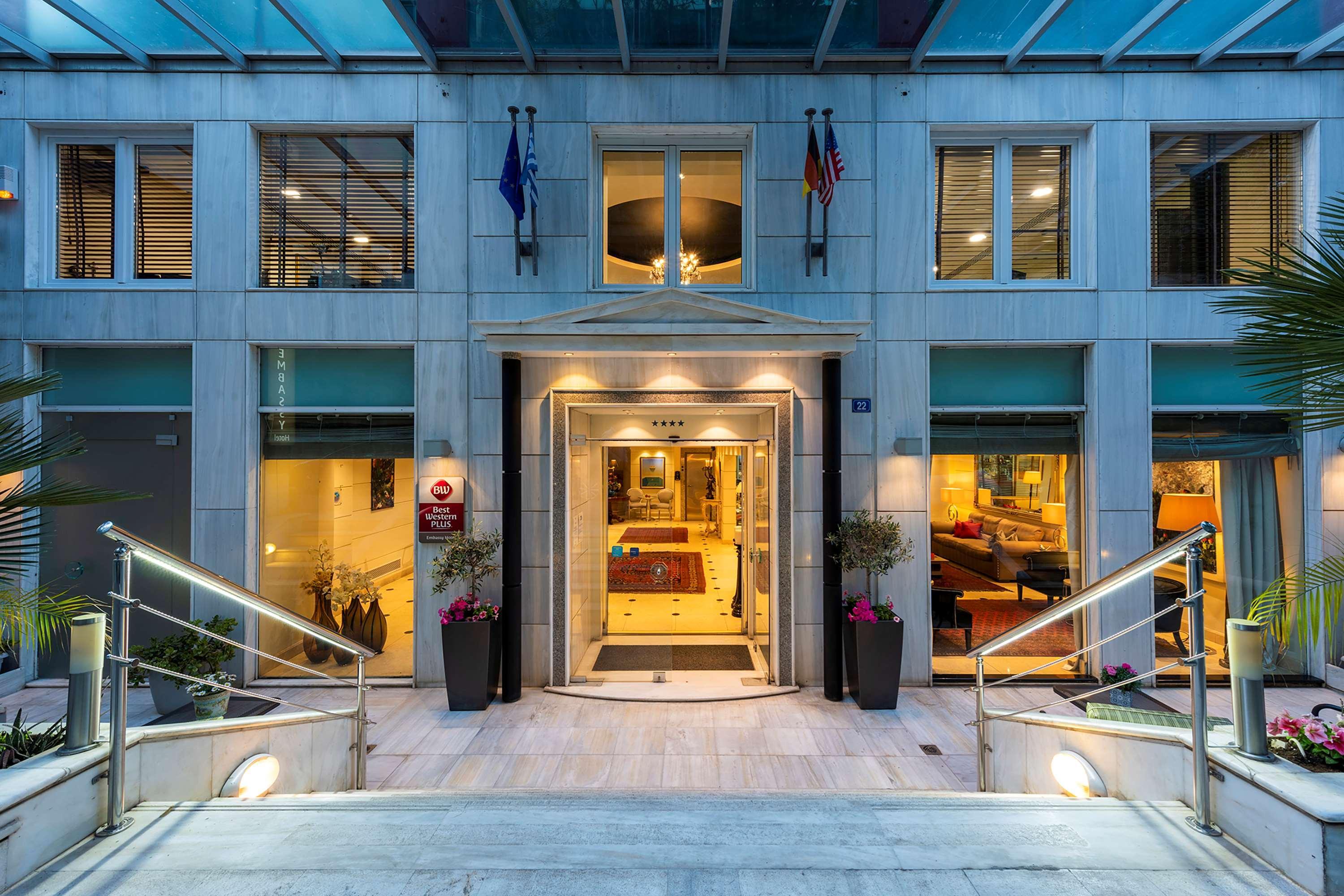 Best Western Plus Embassy Hotel Atenas Exterior foto